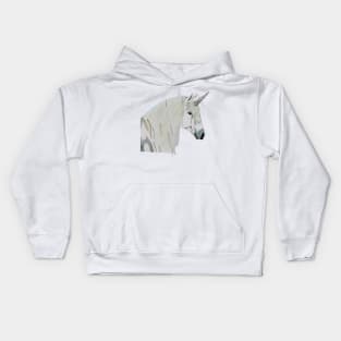 Unicorn Magic, Pure and True- White Kids Hoodie